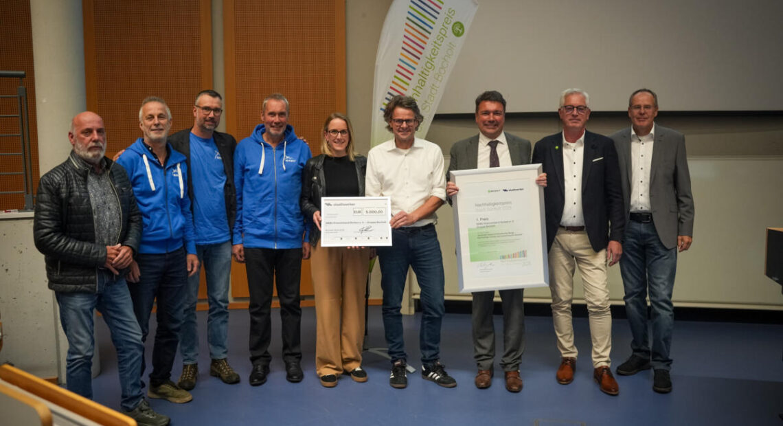 NABU Gruppe Bocholt gewinnt den Bocholter Nachhaltigkeitspreis 2026!